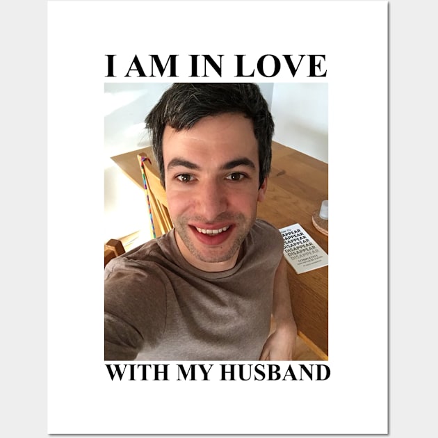 Nathan Fielder Is My Husband Wall Art by The Prediksi 